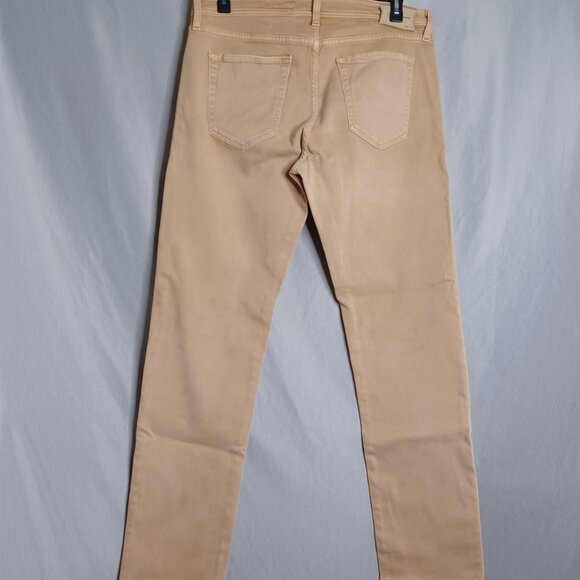AG Adriano Goldschmied Jeans Men 36x33 Faded Apricot Tellis Modern Slim Straight - Picture 2 of 9
